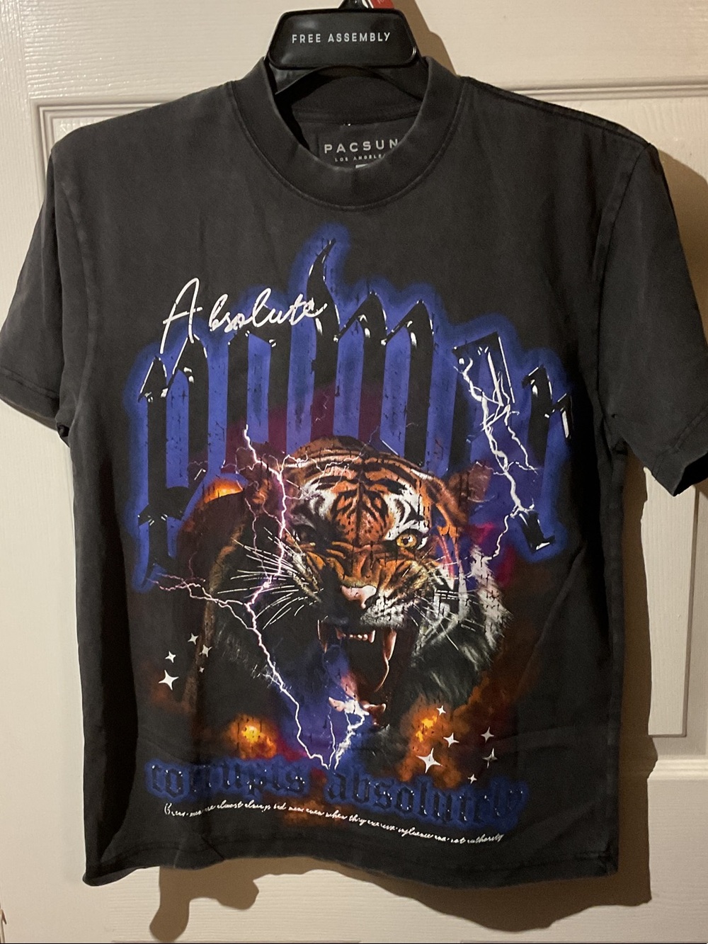 PacSun Black Absolute Power Tee